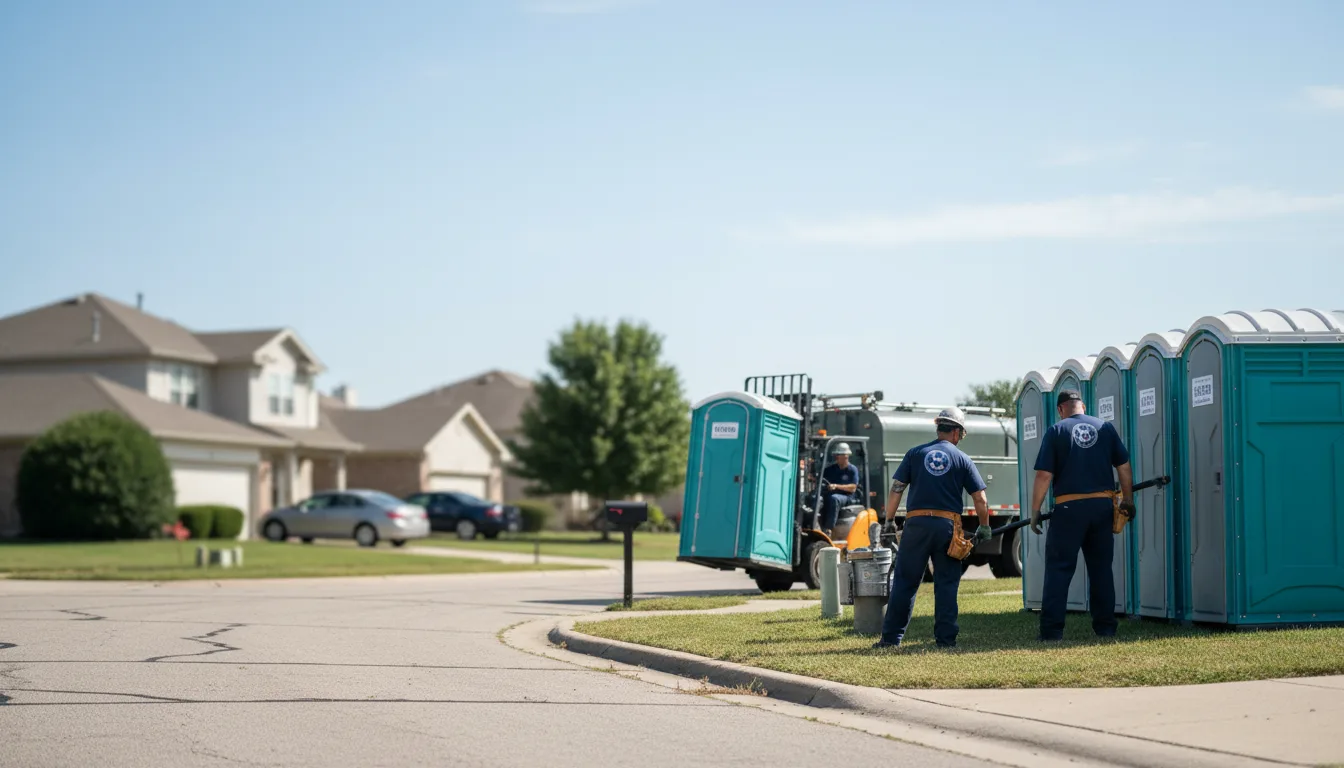 Porta Potty Rental in Sanderson, TX near me